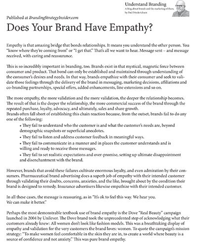 Understanding Branding